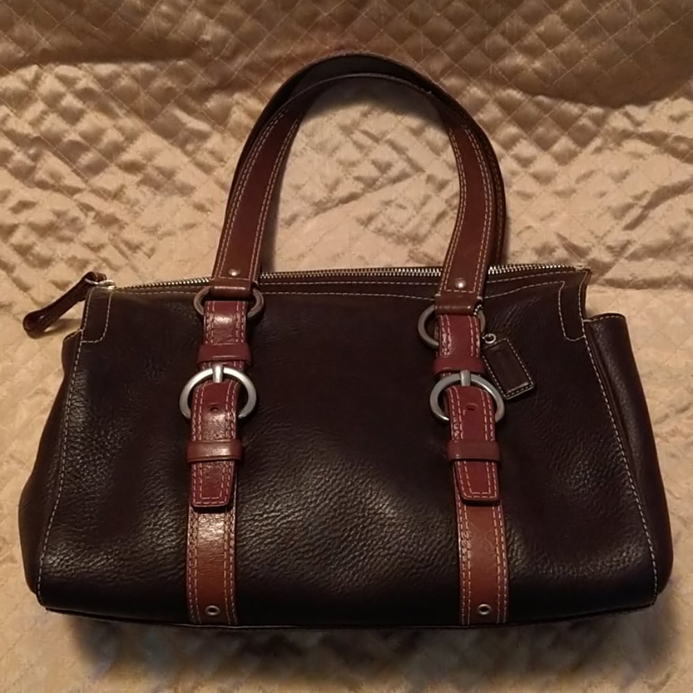 COACH Chelsea Pebbled Leather Carryall